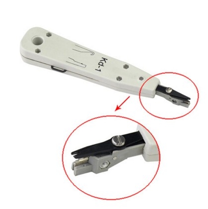 Tool Nhấn Mạng Và Điện Thoại Networking Tools with Sensor Ethernet Network Patch Panel Faceplate Punch Down Tool RJ11 RJ45 Cat5E HY1239