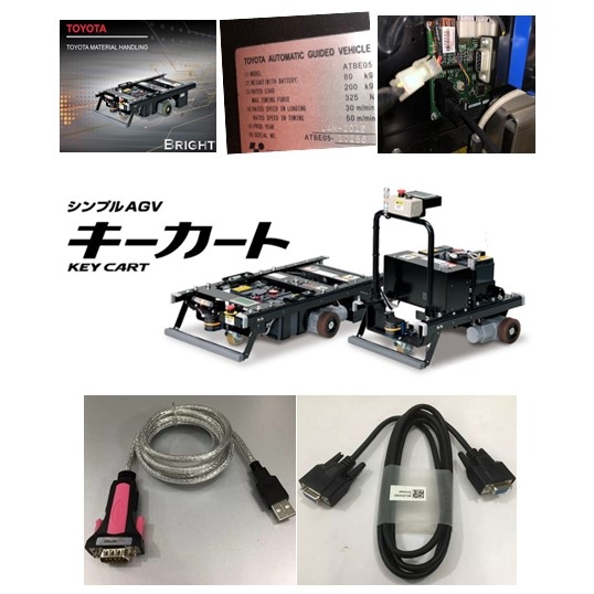 Bộ Combo Cáp Điều Khiển Key Cart Toyota Material Handling Với Chương Trình Excel Trên Máy Tính Cable Z-TEK ZE533 USB to RS232C Adapter with FTDI Chip + Cáp RS232C D-Sub 9Pin FF 1.8M