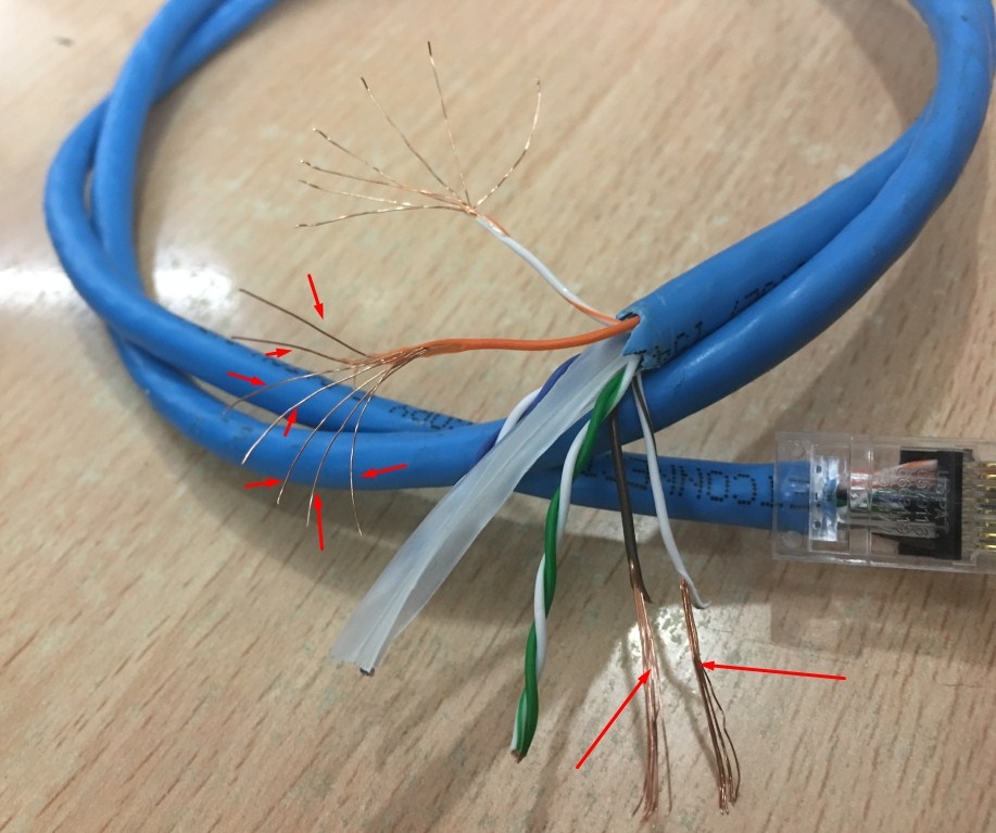 Cáp Nhẩy Patch Cord Commscope AMP Cat 6 Round UTP Gigabit Ethernet Network Cable RJ45 Assembly Blue 1-1859247-0 Length 3M