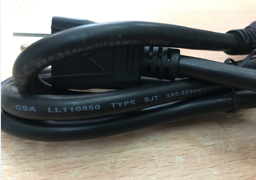 Dây Nguồn VOLEX PS204 V1625 NEMA 5-15P to C13 AC Power Cord 10A 125V 3x0.824mm 18AWG Length 1.5M