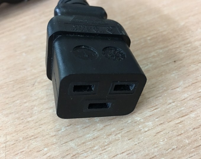 Dây Nguồn Máy Chủ Dell HP SUN AC Power Cord APC AP9887 WELL SHIN IEC C19 TO IEC C20 16A 250V 3x1.5mm Length 2.5M