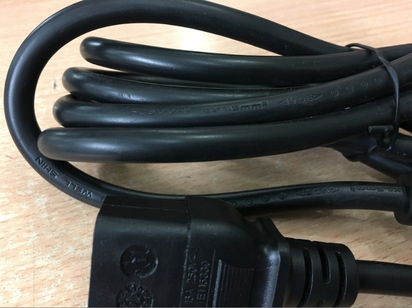 Dây Nguồn Máy Chủ Dell HP SUN AC Power Cord APC AP9887 WELL SHIN IEC C19 TO IEC C20 16A 250V 3x1.5mm Length 2.5M