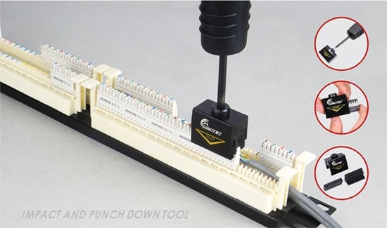 Tool Nhấn Mạng NETWORKING IMPACT AND PUNCH DOWN TOOL SUNKIT SK-8310 5Pairs