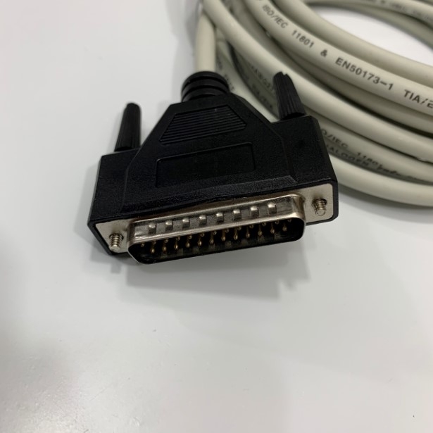 Bộ Combo USB to Com Và Cáp Điều Khiển Máy Cắt Decal Quảng Cáo Chất Lượng Cao RS232 DB25 Male to DB9 Female Dài 5M For Serial Cutter Plotter DGI, Roland, Graphtec