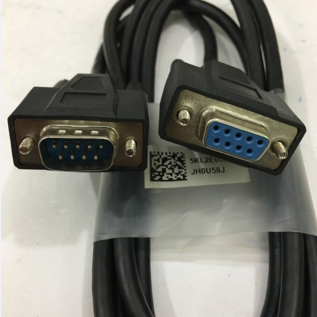 Cáp Máy In Nhãn Mã Vạch Công Nghiệp Zebra 105SL Plus Barcode Label Printer Serial Interface Cable RS232 DB9 Female to DB9 Male Null Cable Length 1.8M