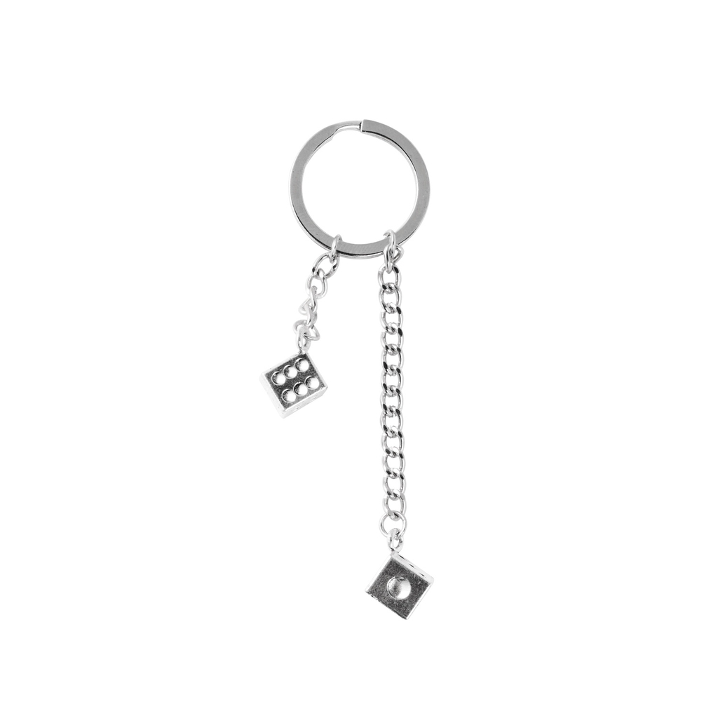 Móc Khóa Kim Loại Xúc Xắc