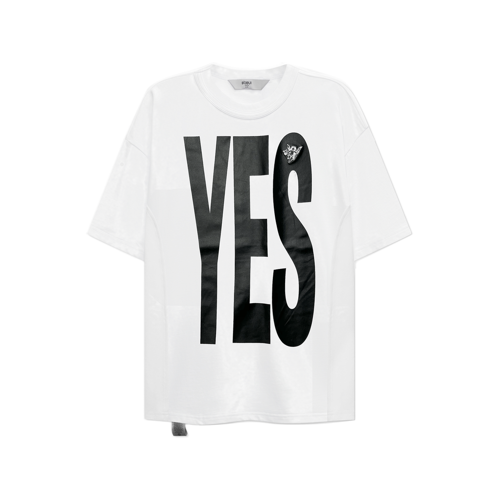 Áo Thun YES Vải 4 Chiều Boxy Fit