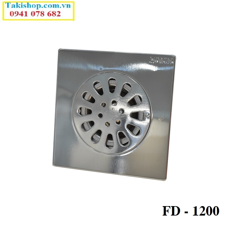 Báo giá thoát sàn ngăn mùi inox 304 Hiwin FD 1200