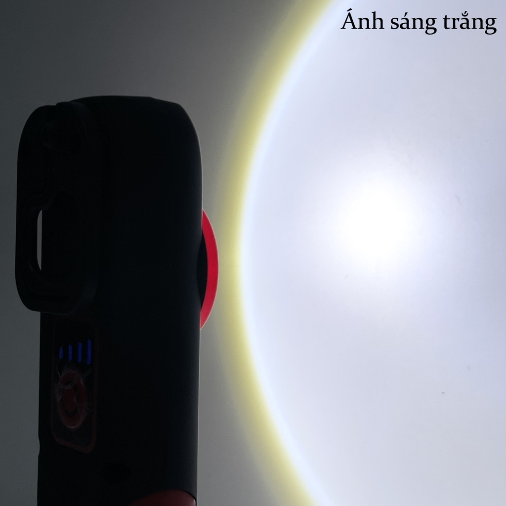 Đèn LED Cầm Tay 2 Màu Ánh Sáng S608 - Có Nam Châm