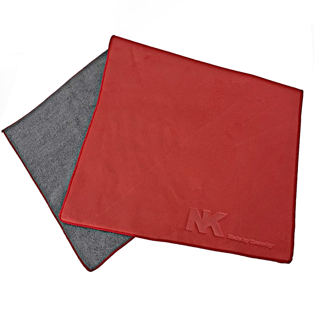 Khăn Hai Mặt Da Bò & Microfiber Cao Cấp NK