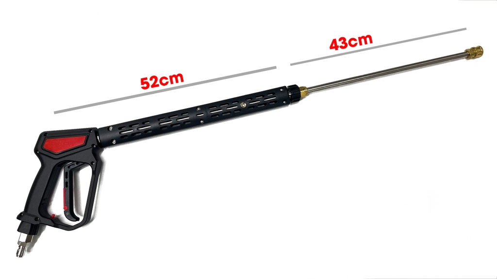 Súng Cao Áp 350 BAR - Dài 950mm - Có Khớp Chống Xoắn