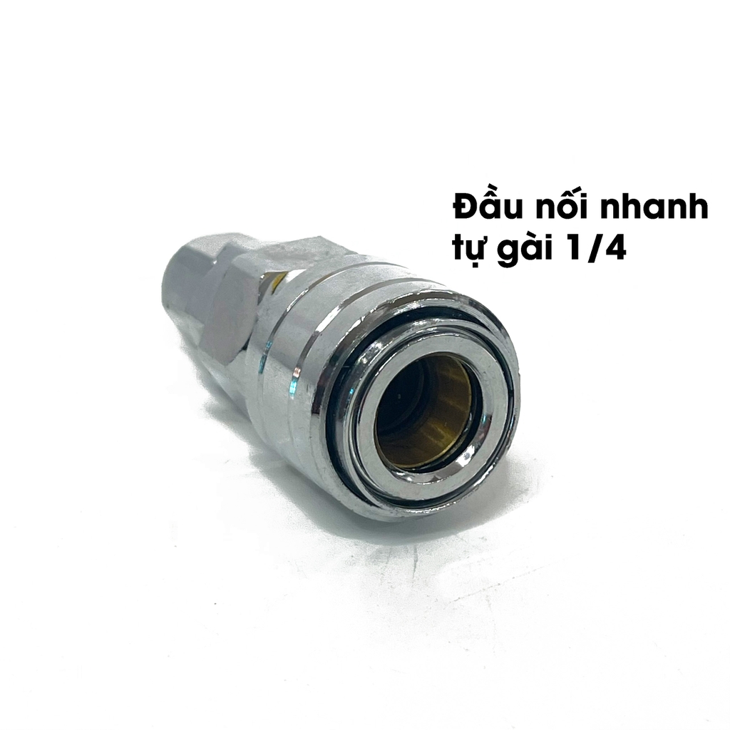 Khớp Nối Nhanh Tự Gài Khí Nén - Cái 1/4