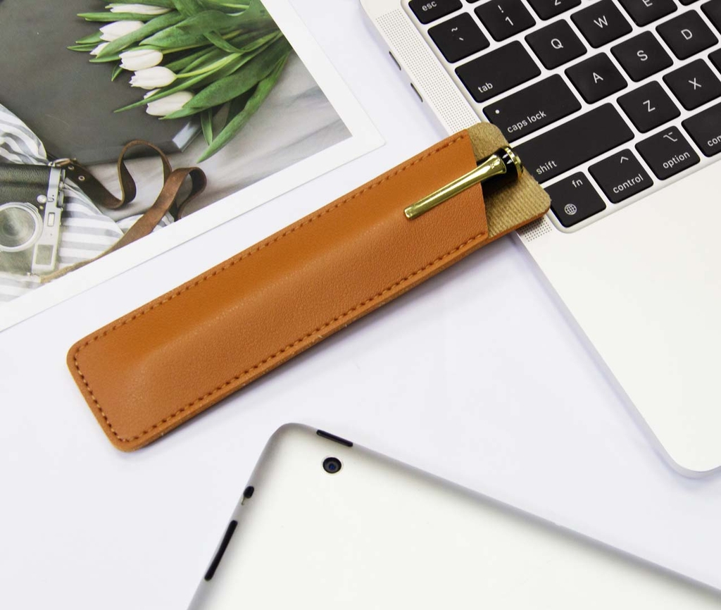 Bao da đựng bút Leather Pen Cover