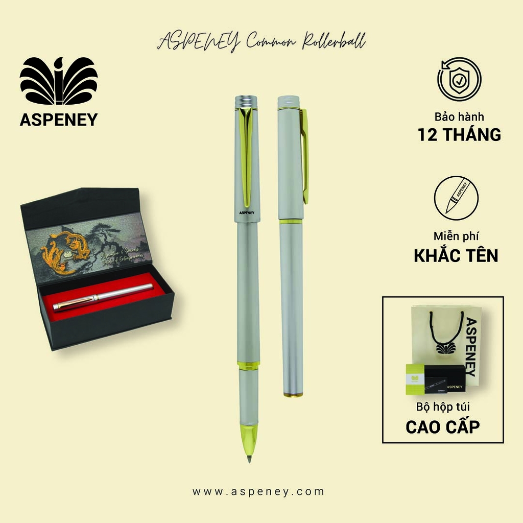 Bút dạ bi ASPENEY Common Rollerball