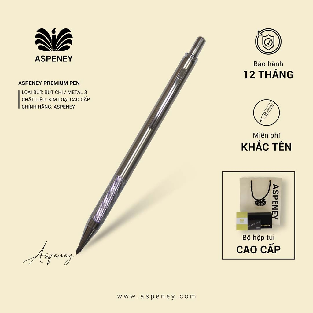 Bút chì ASPENEY Premium Metal 3