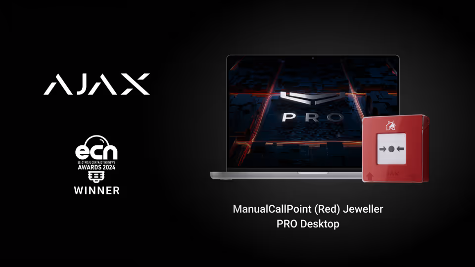 Ajax Systems đạt được hai chiến thắng tại Giải thưởng ECN 2024