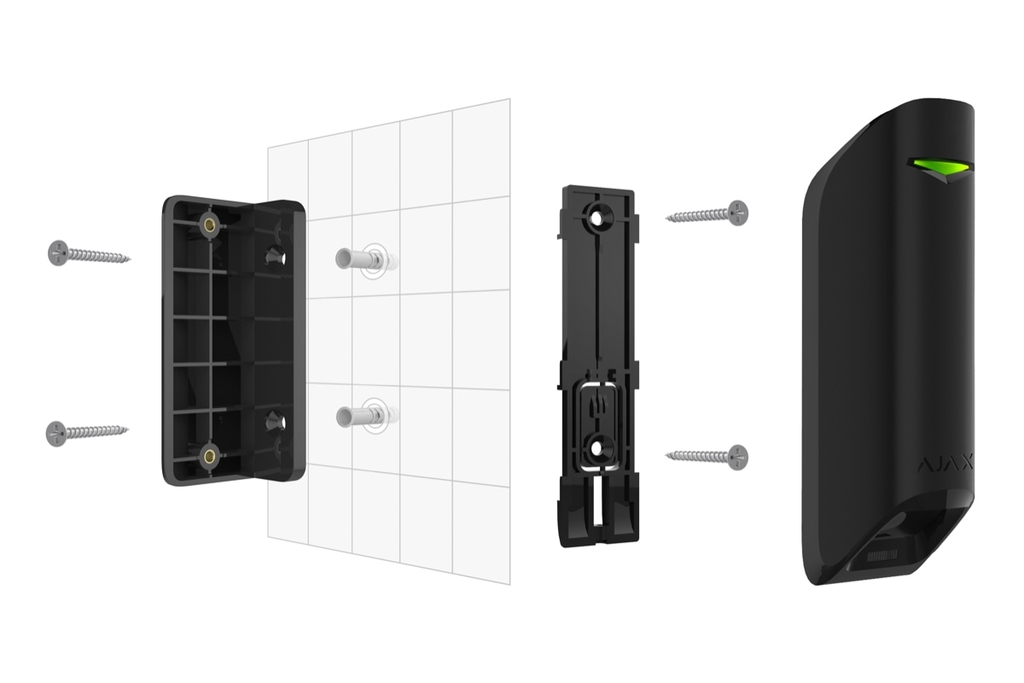 Hướng dẫn lắp đặt Ajax MotionProtect Curtain
