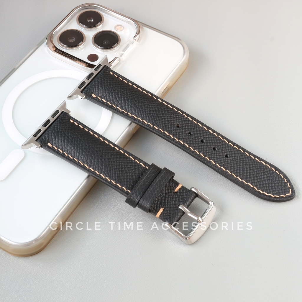 Dây đồng hồ APPLE WATCH da bò EPSOM và truyền thống - APHM01B2