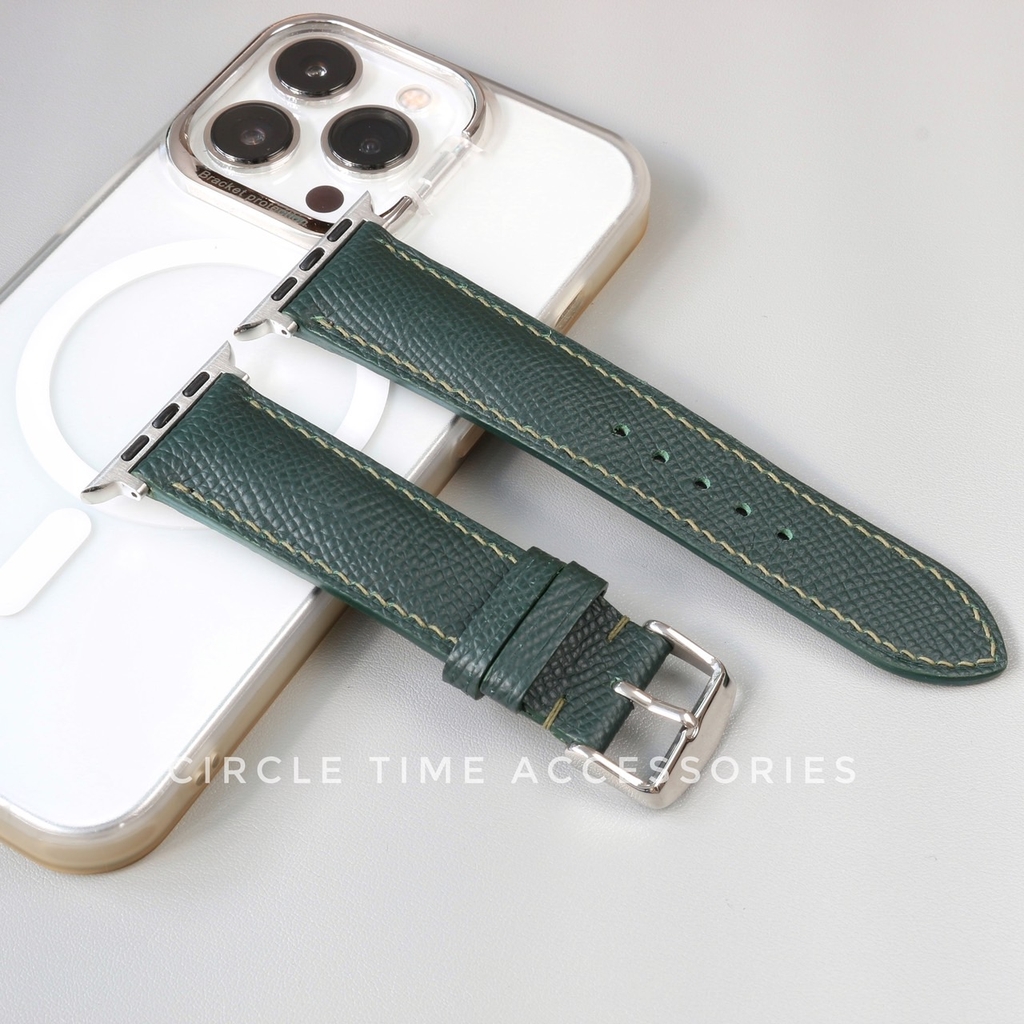 Dây đồng hồ APPLE WATCH da bò EPSOM và truyền thống - APHM01B7