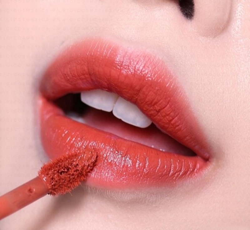 Son A09 màu Cam Đất - Son Black Rouge Air Fit Velvet