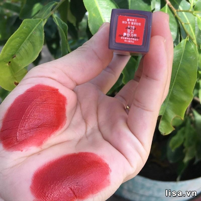 A28 màu Cam Tulip - Son Black Rouge Airfit Velvet