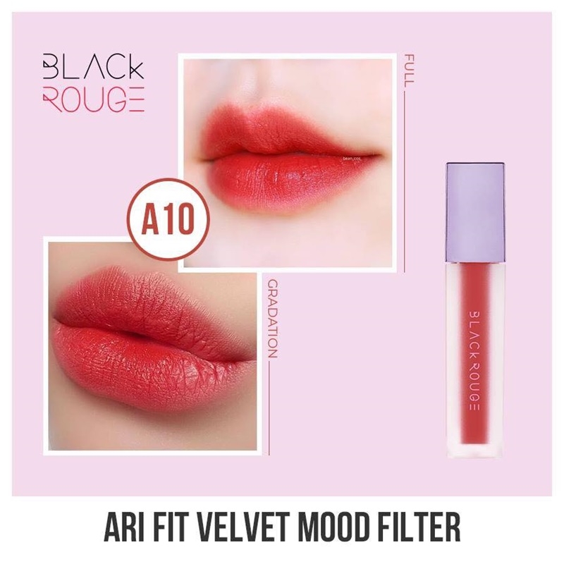 A10 Đỏ Hồng Cam Đất - Son Black Rouge Airfit Velvet