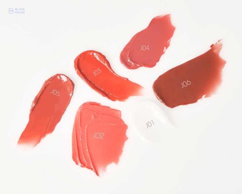 J02 Màu Cam Đào - Son Dưỡng Thuần Chay Black Rouge Ripplesh Jelly Balm