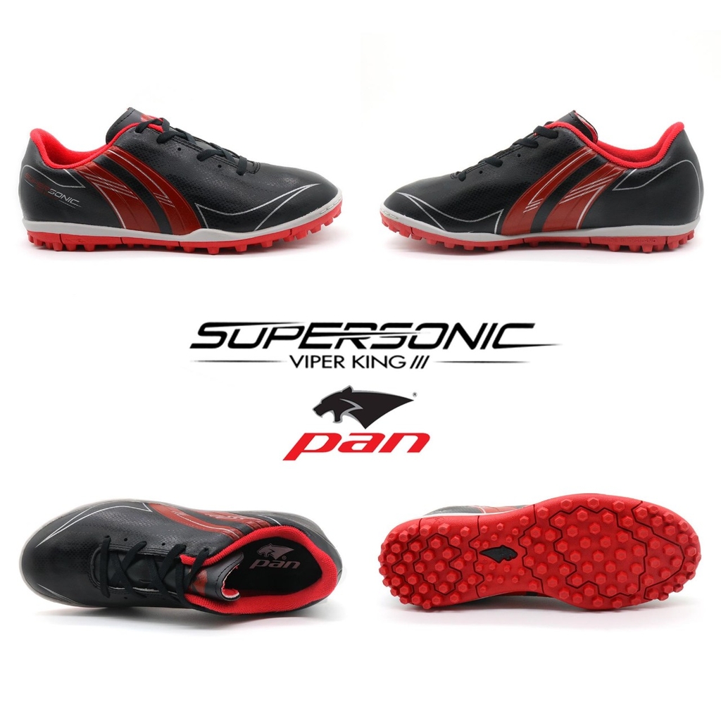 GIÀY PAN TF SUPER SONIC 2020 - ĐEN ĐỎ