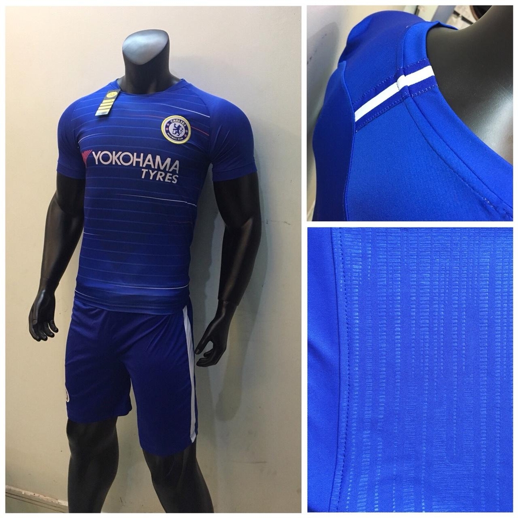 Áo Bóng Đá CLB Chelsea Xanh Bích 2018/19