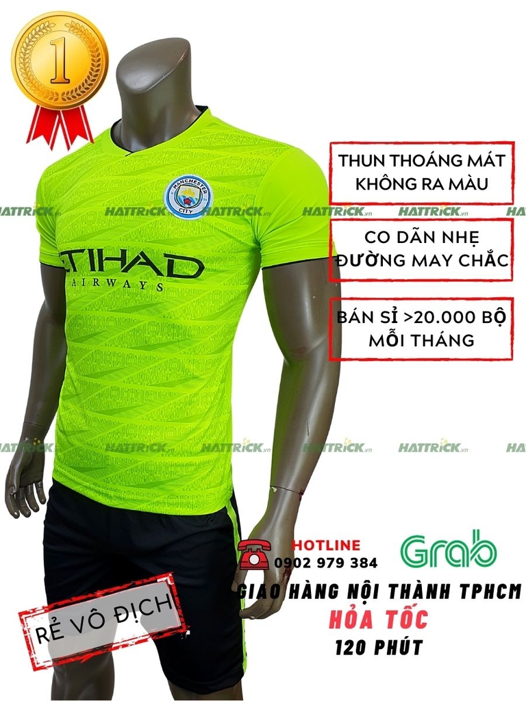 Đồ Đá Banh Manchester city 2021 - 2022 Chuối