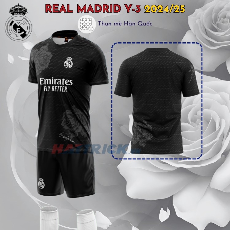 Áo Real Madrid 24/25 [Thun Mè Hàn Quốc]