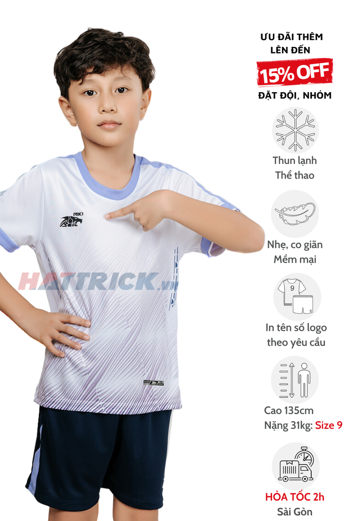 Quần áo bóng đá Trẻ Em 2023 Riki RK2.0