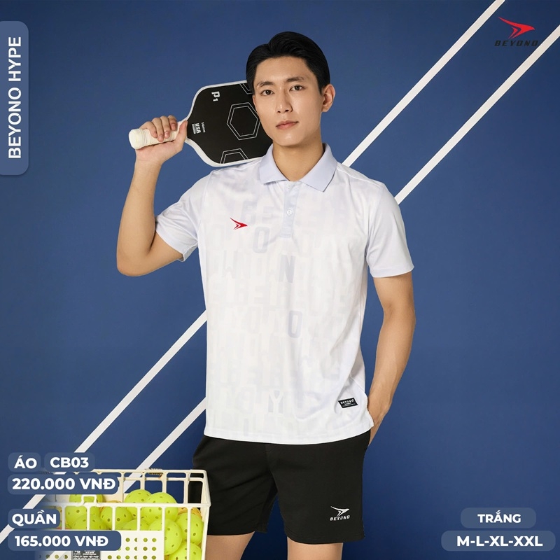 Áo thể thao cầu lông Pickleball NAM Beyono HYPE