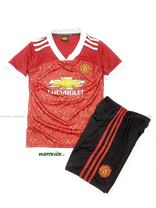 Áo Bóng Đá Trẻ Em Manchester United 2020 Đỏ