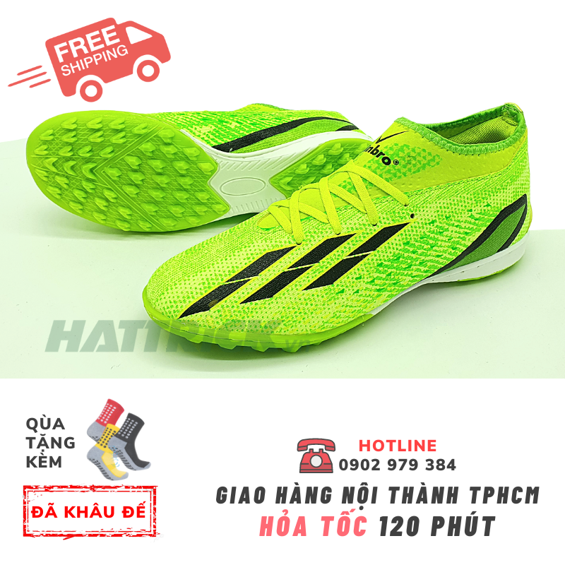 GIÀY ĐÁ BANH X SPEEDPORTAL.3 đế TF - Xanh Chuối