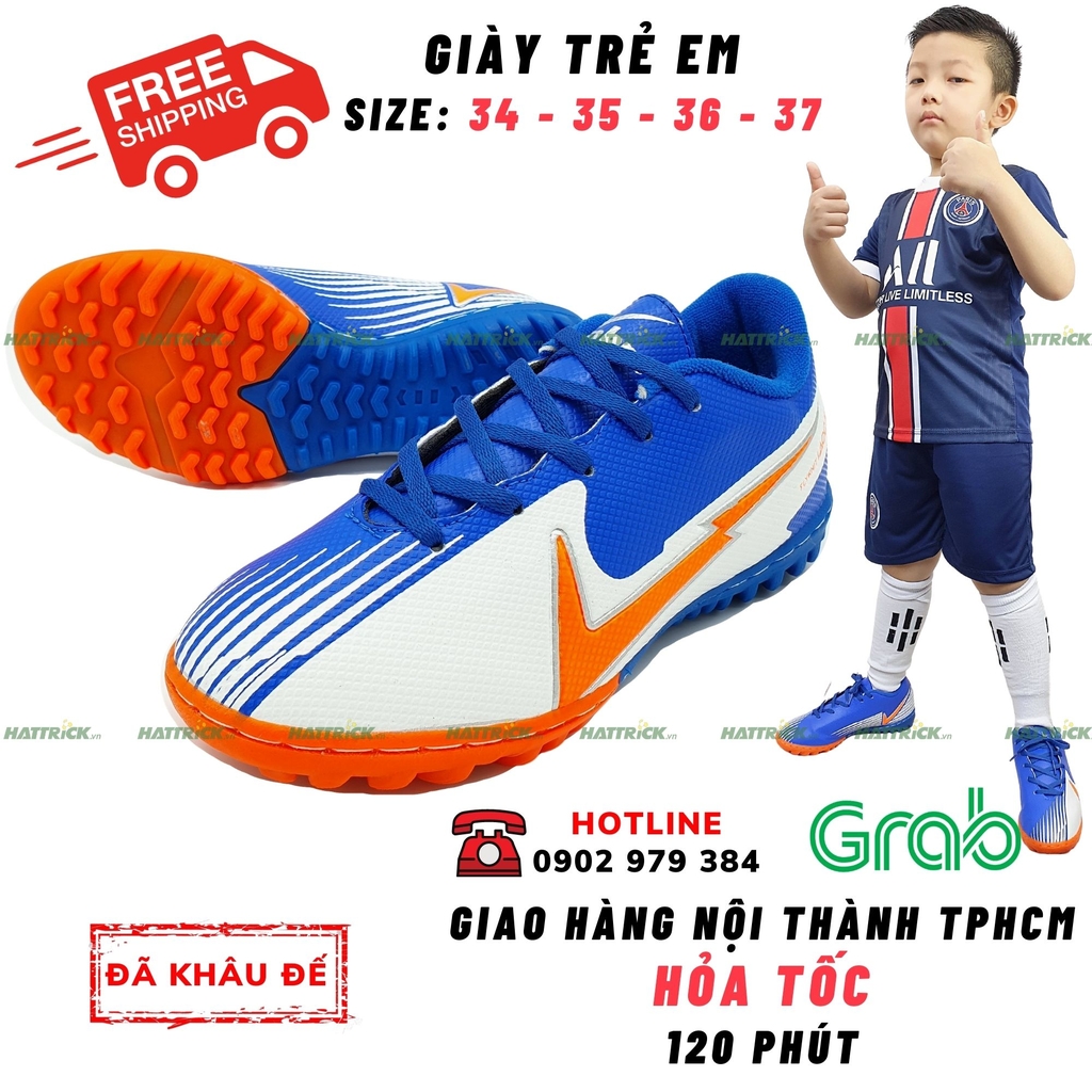 Giày Đá Bóng Trẻ Em Mercurial Lazer 2021 - Bích