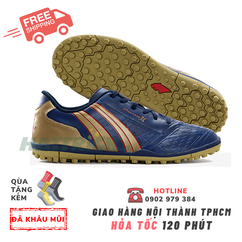 GIÀY PAN VIGOR X EASY TF 2022 - XANH ĐEN