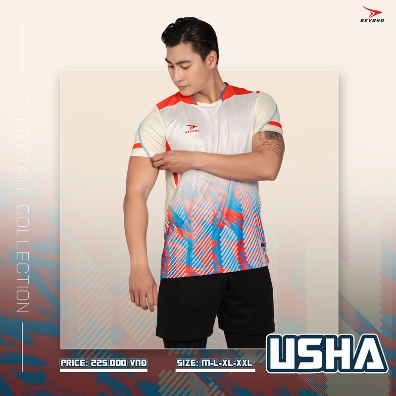 Quần áo bóng chuyền NAM Beyono Usha (có túi)