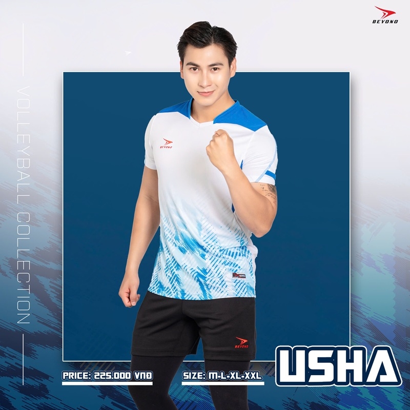 Quần áo bóng chuyền NAM Beyono Usha (có túi)