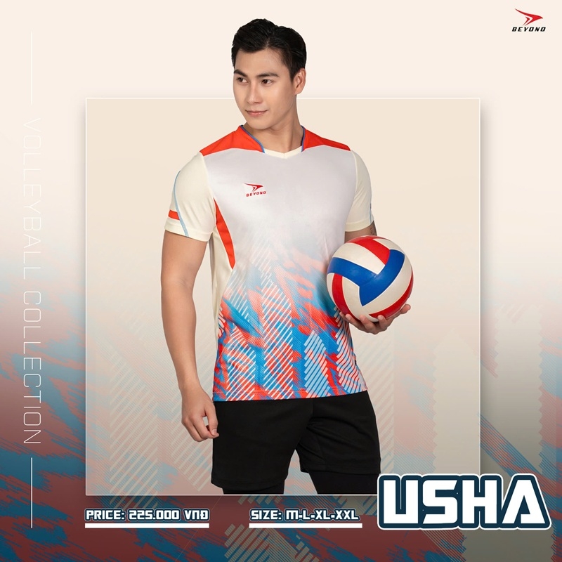 Quần áo bóng chuyền NAM Beyono Usha (có túi)