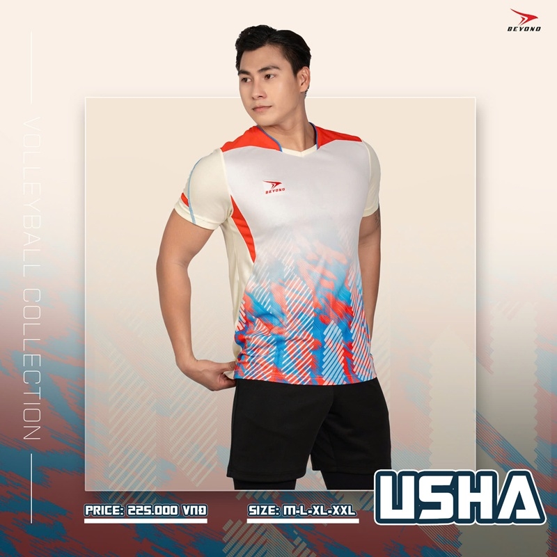 Quần áo bóng chuyền NAM Beyono Usha (có túi)