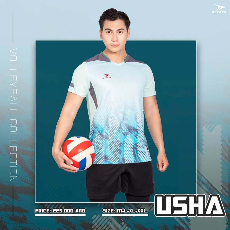 Quần áo bóng chuyền NAM Beyono Usha (có túi)