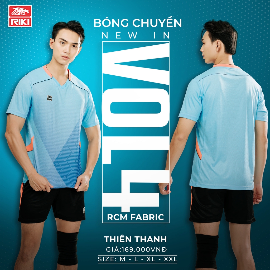 Quần áo Bóng Chuyền Nam Riki Vol 4