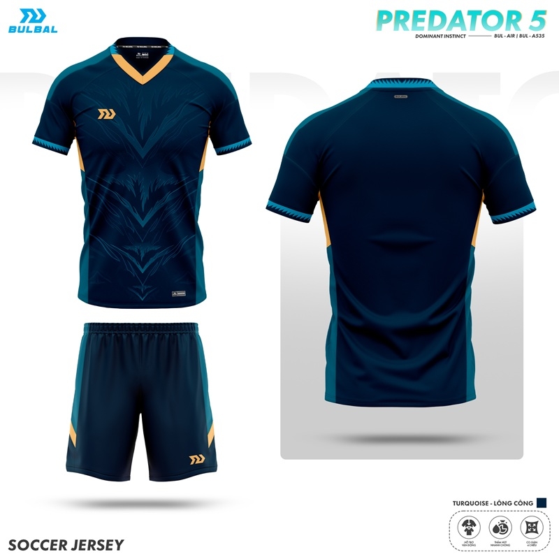 Quần áo bóng đá Bulbal Predator 5