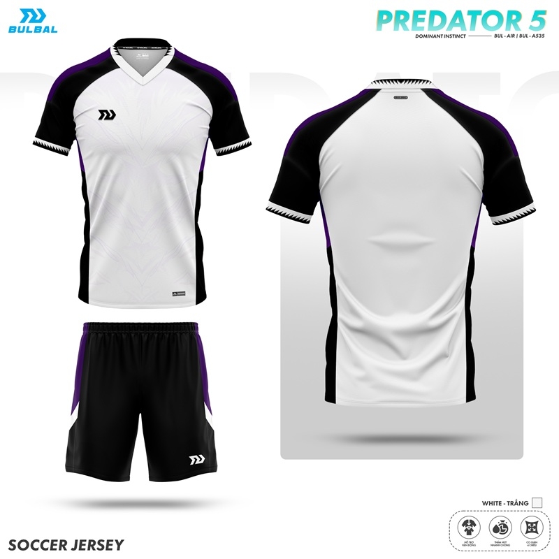 Quần áo bóng đá Bulbal Predator 5