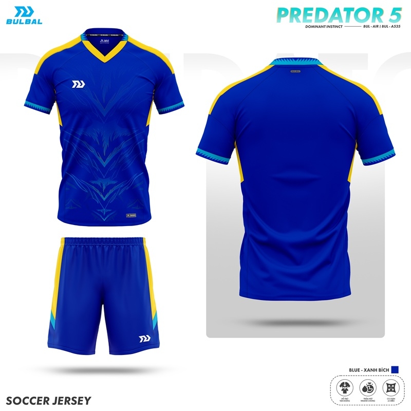 Quần áo bóng đá Bulbal Predator 5