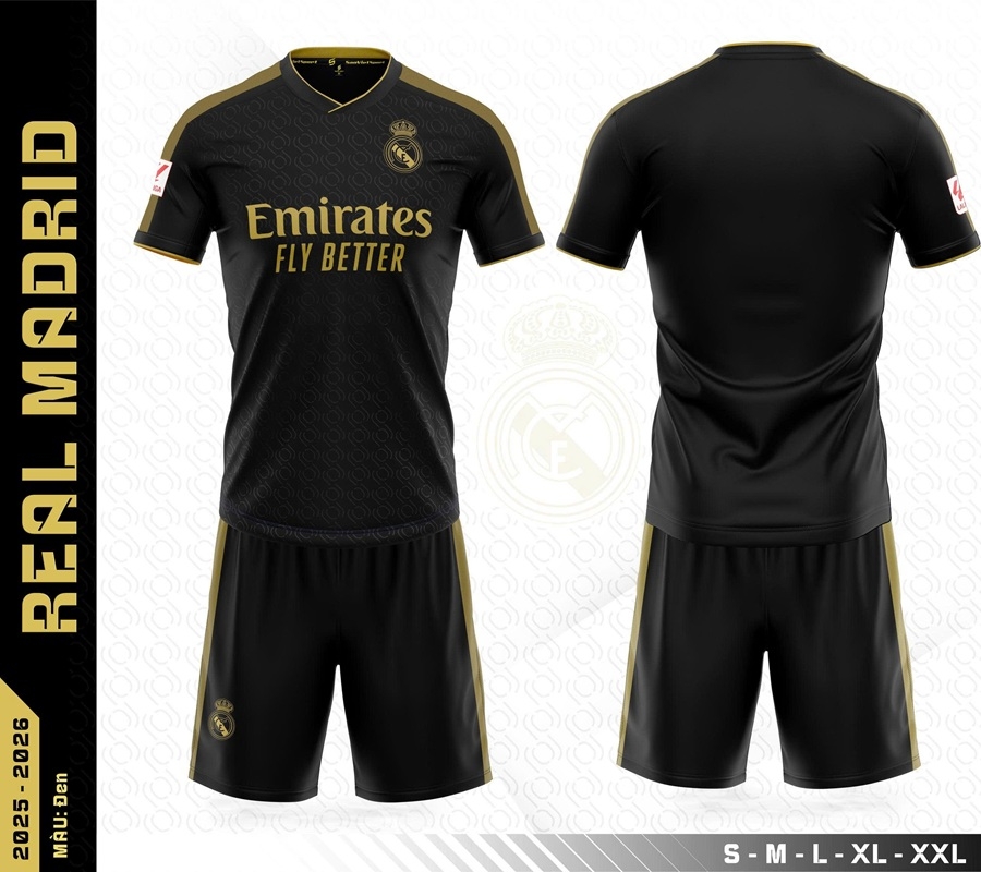 Quần áo bóng đá Real Madrid 2025/26 (Sao Việt)