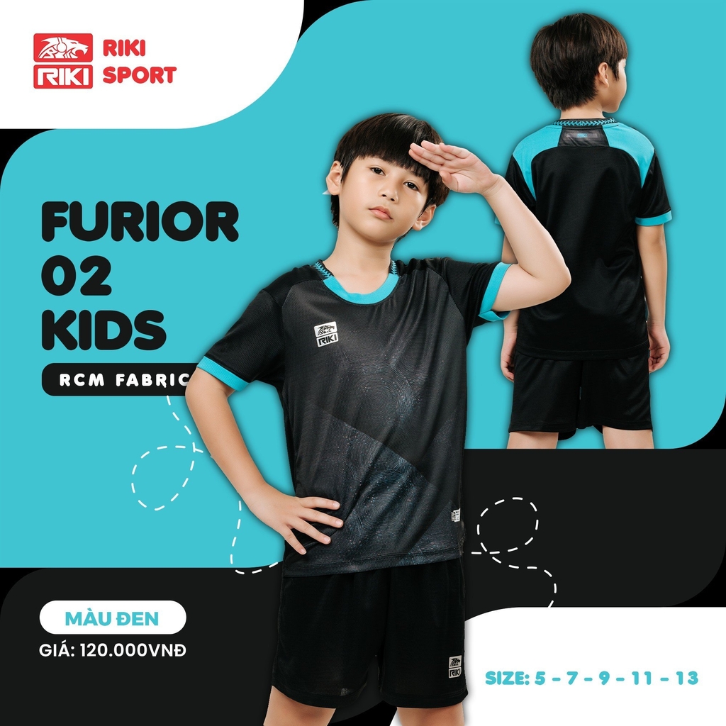Quần áo bóng đá trẻ em Riki Furior 2