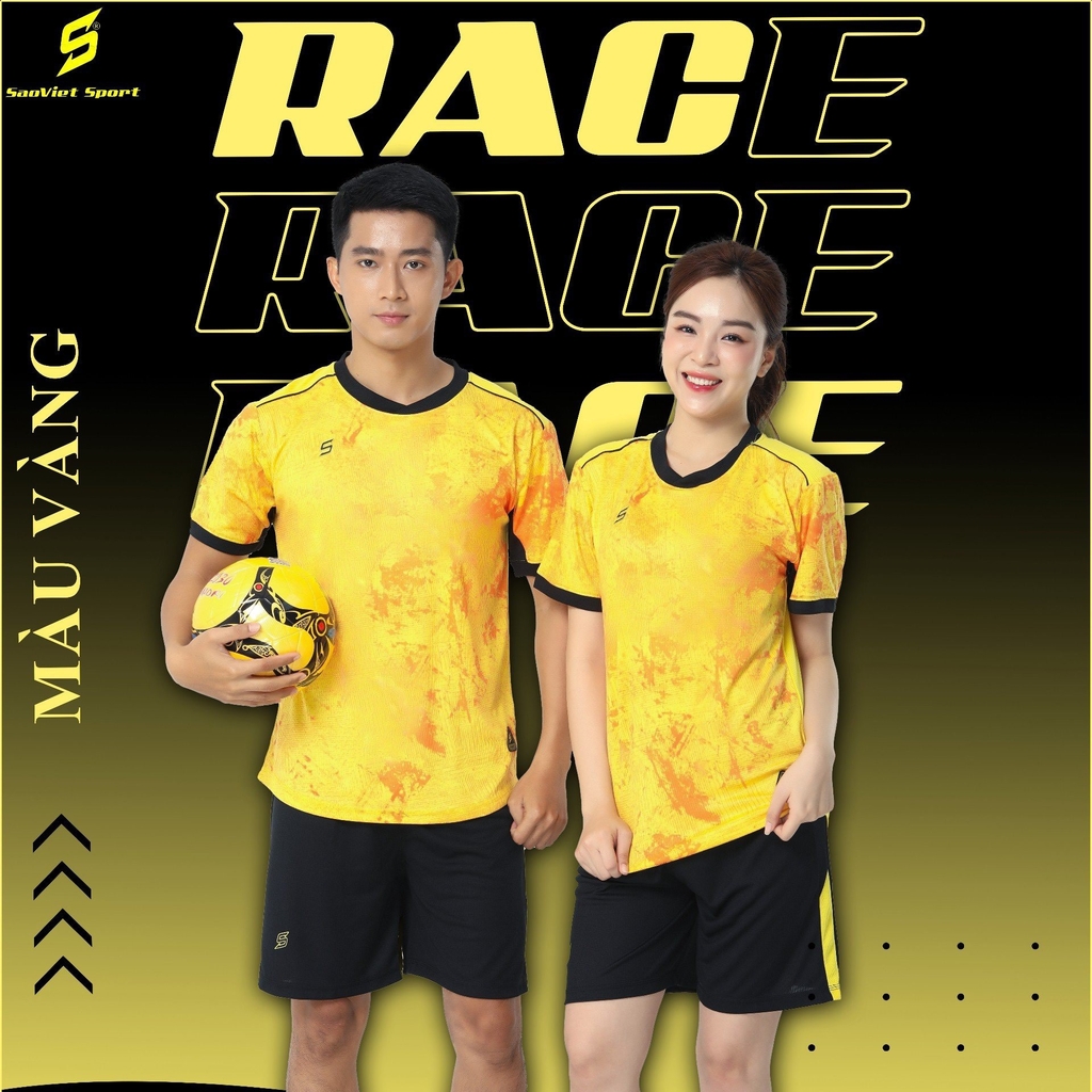 Quần áo không logo Race (Sao Việt)