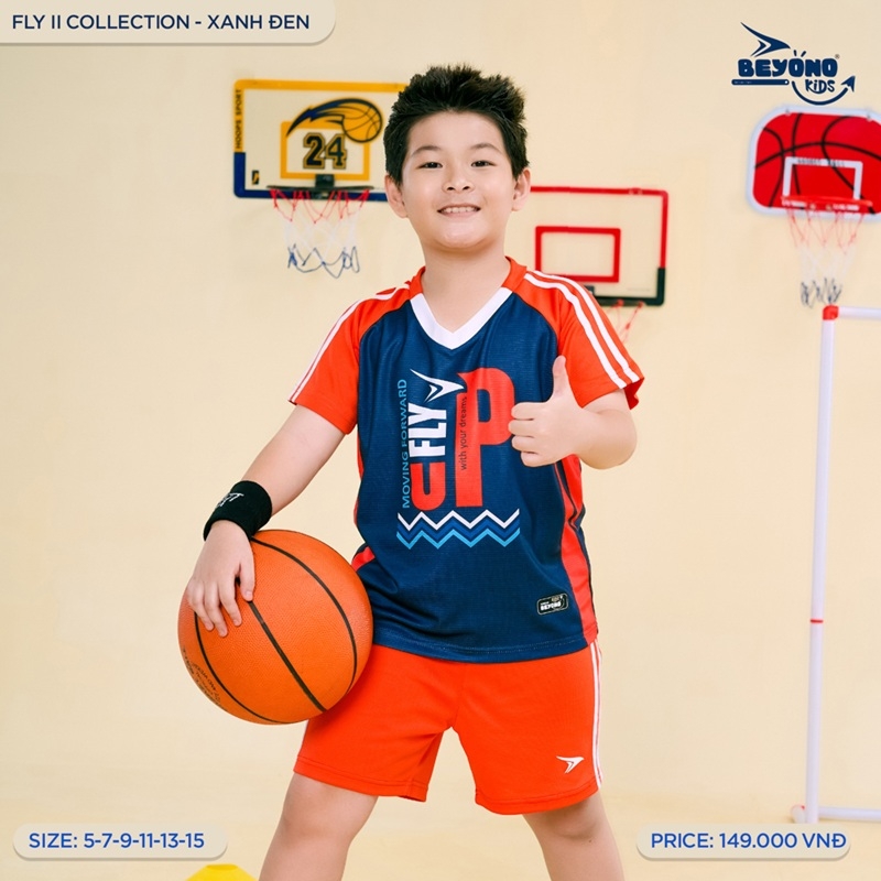 Bộ quần áo thể thao trẻ em TL01 Beyono FLY 2